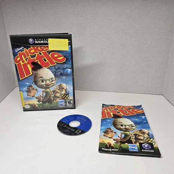 Disney's Chicken Little (Nintendo GameCube, 2005) CIB - Picture 1 of 5